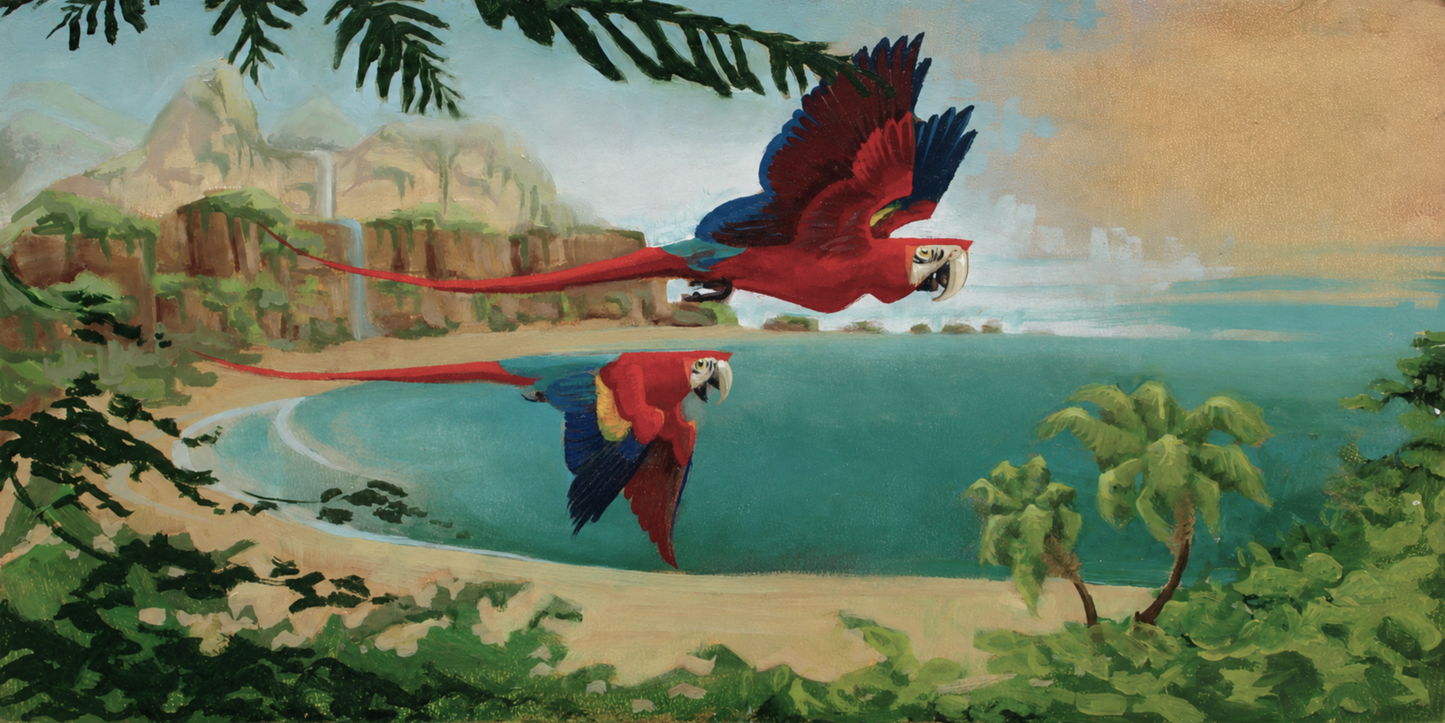 Copacawbana Original Oil Painting