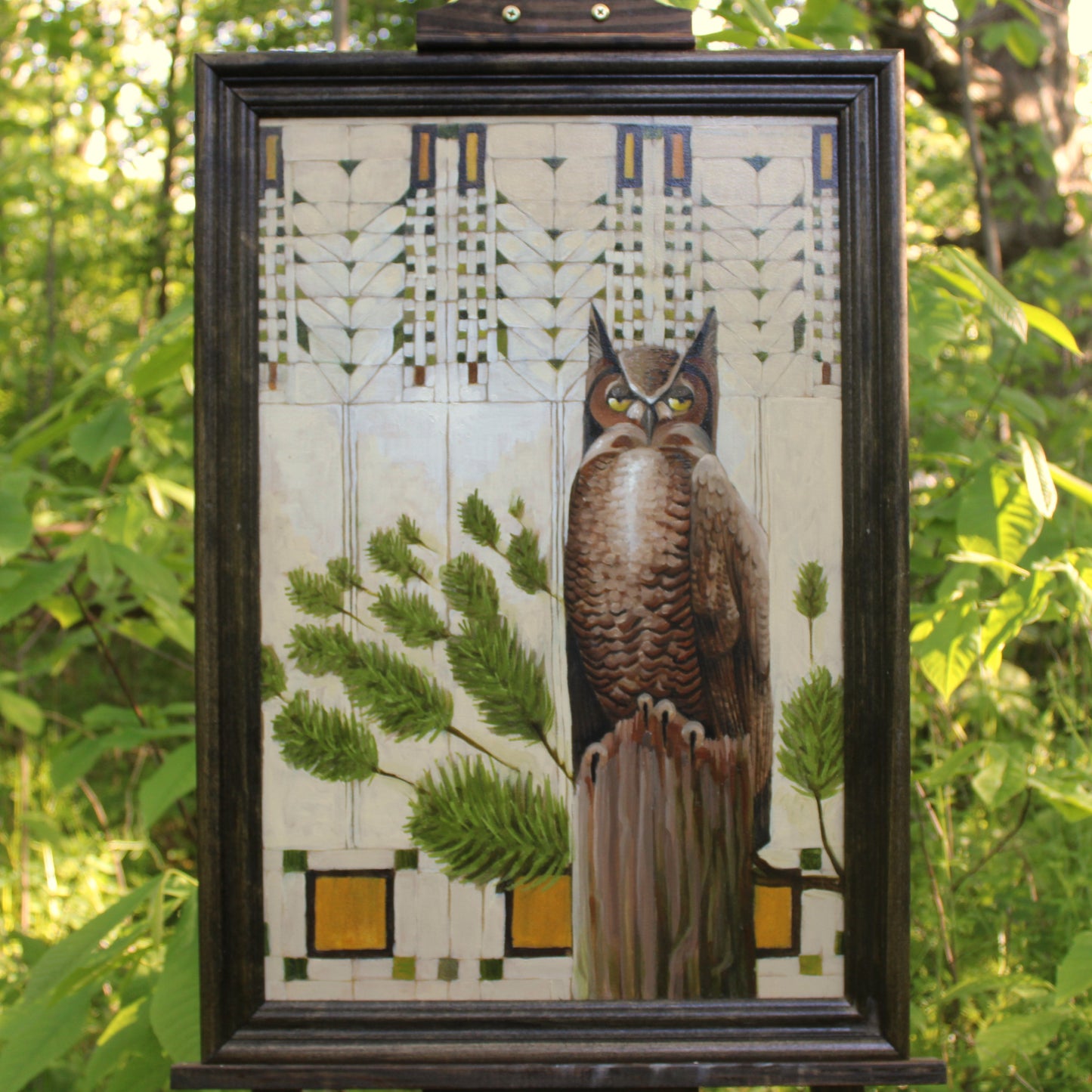 GHOW ala FLWR Original Oil Painting
